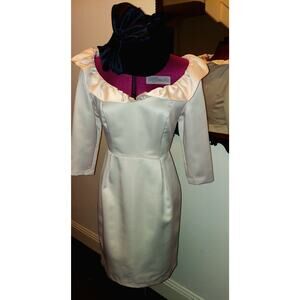 Lula Kate Cream Short Casual/Courthouse Vintage Wedding Dress